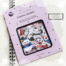 Load image into Gallery viewer, Lovely Pandas Sticker Pack