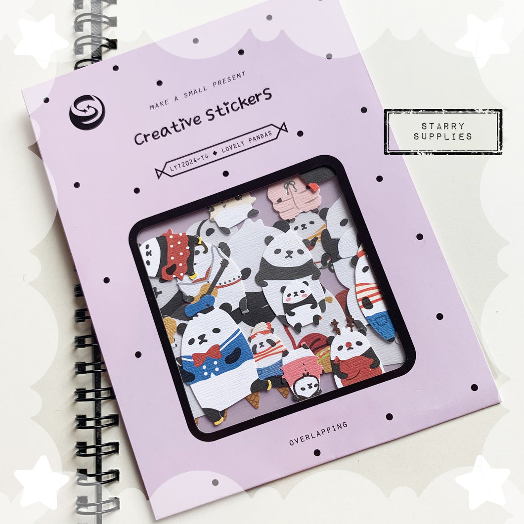 Lovely Pandas Sticker Pack