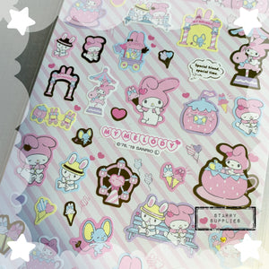 My Melody Sticker Sheet
