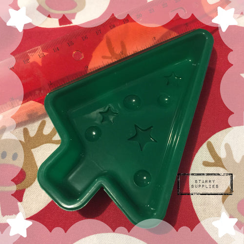 Green Shiny Christmas Tree Mold