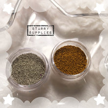 Load image into Gallery viewer, Mini Caviar Beads : Gold &amp; Silver