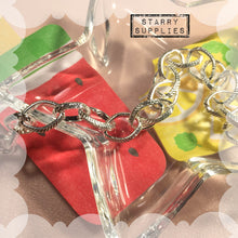 Load image into Gallery viewer, Silver tone - Chain Style #4