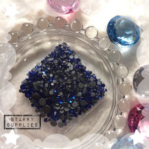 Hot Fix Rhinestones - Blue