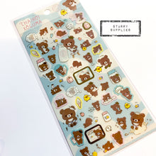 Load image into Gallery viewer, [SE4750] Chairoikoguma Milk Sticker Sheet