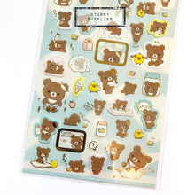 Load image into Gallery viewer, [SE4750] Chairoikoguma Milk Sticker Sheet