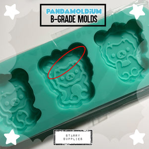 [B-Grade] SanXMolds - Kuma X Dino: Palette #4 - D