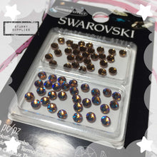 Load image into Gallery viewer, Swarovski Crystal - Champagne/ Iridescent Champagne