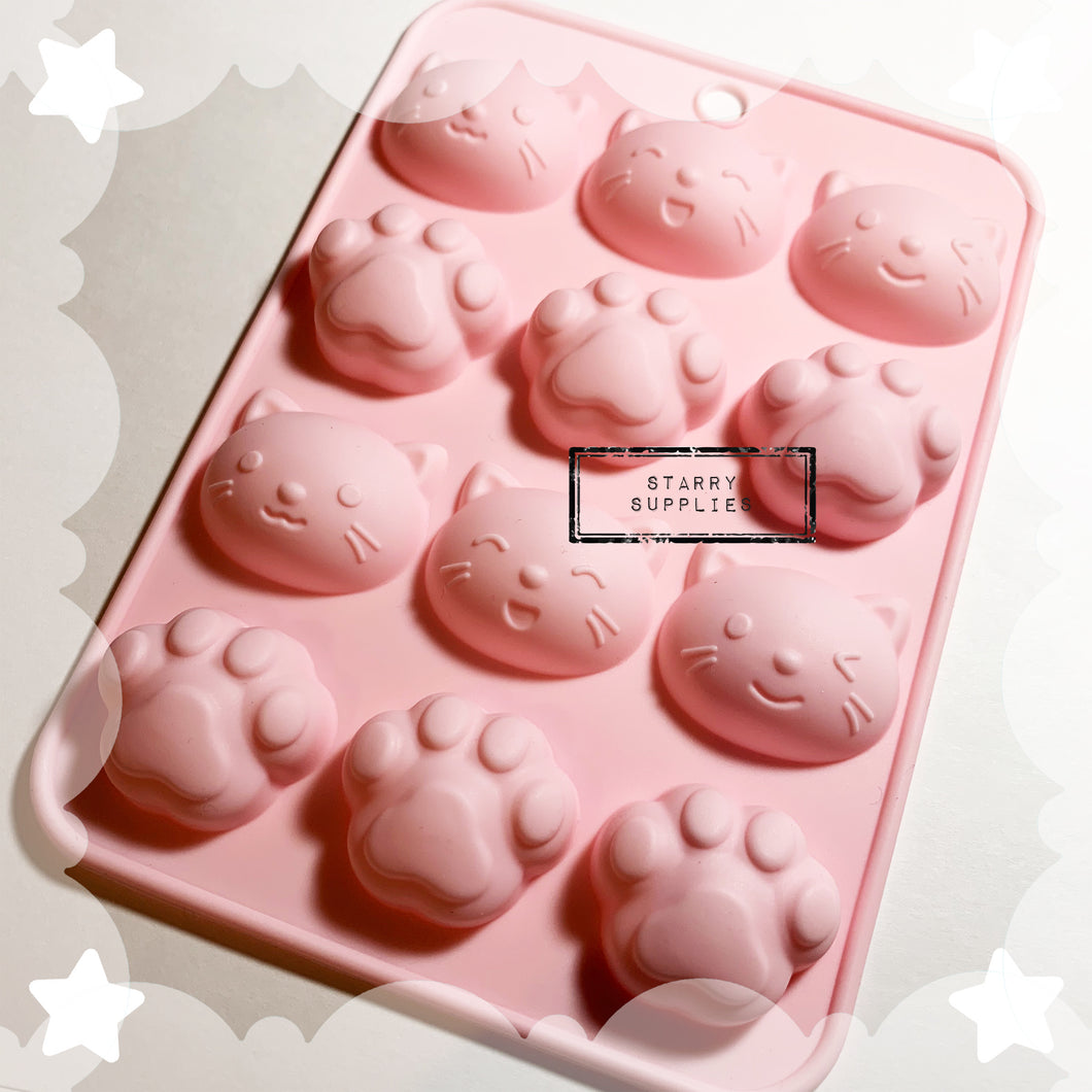 Kitty Paw Mold